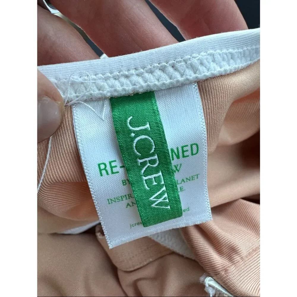J.Crew Cutout tie-back one piece in white 14